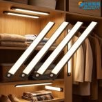 Rechargeable LED Motion Sensor Under Cabinet Light – Ultra Thin Magnetic 24 inch - Image 2